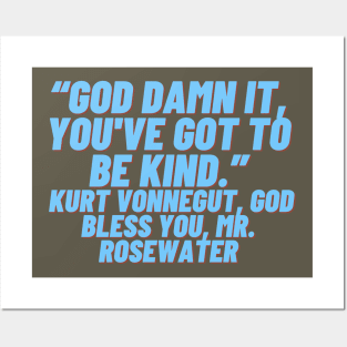 quote Rosewater about charity Posters and Art